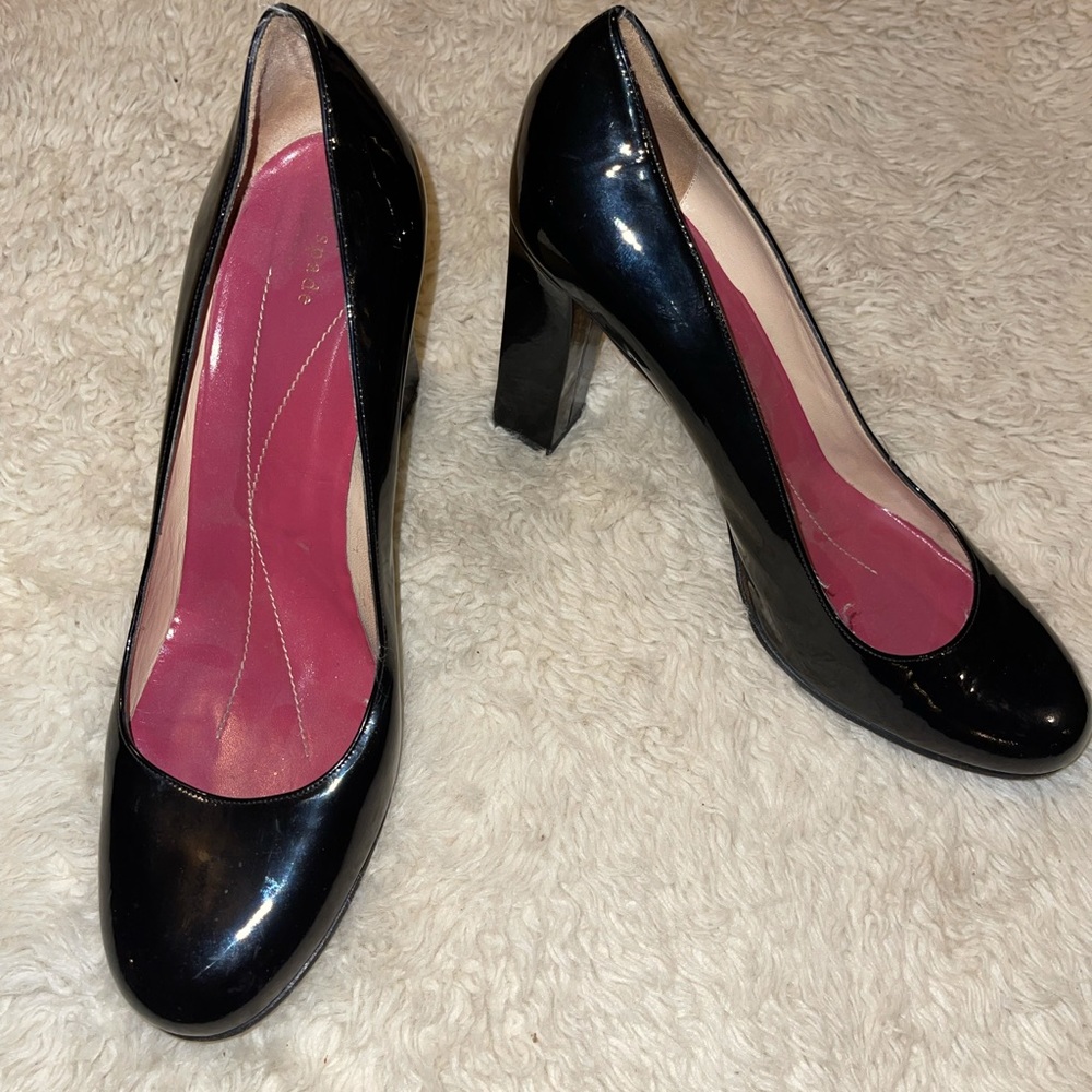 Kate Spade Pumps Sz 11 Black Patent